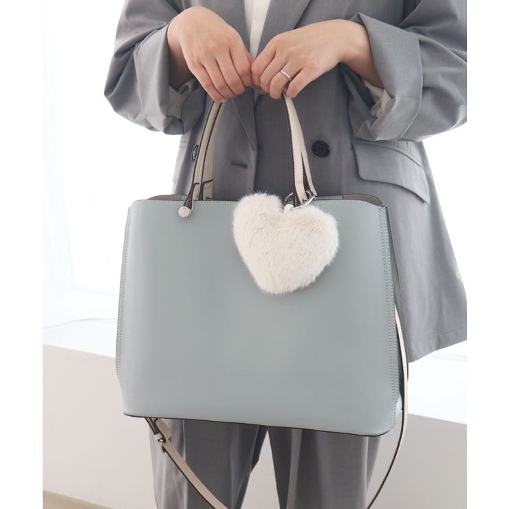 フェイクファーハートポーチチャーム | TRYSIL | 詳細画像7 