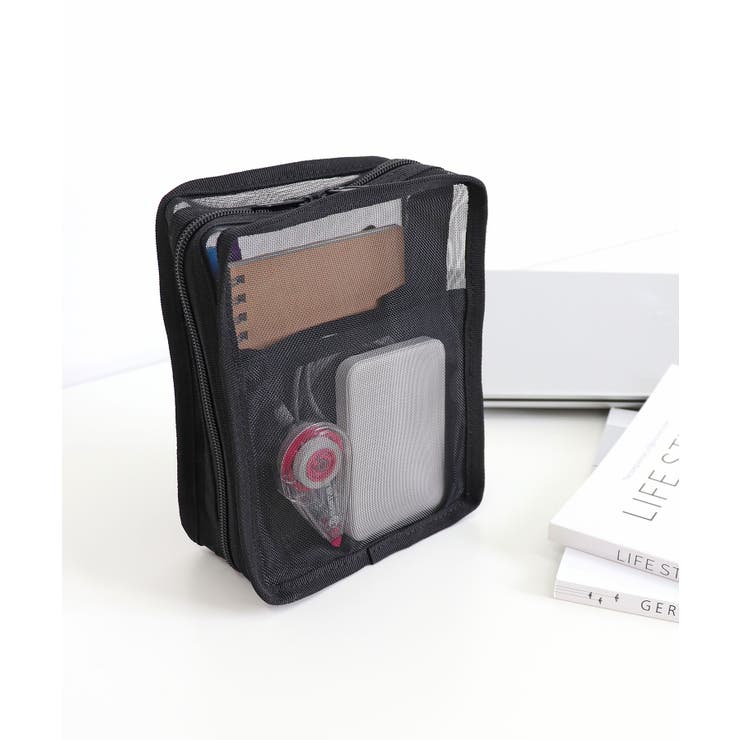 メッシュスクエアポーチ縦型 | TRYSIL | 詳細画像3 