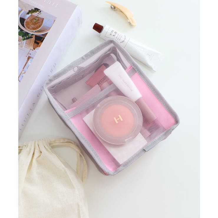 メッシュスクエアポーチ縦型 | TRYSIL | 詳細画像5 