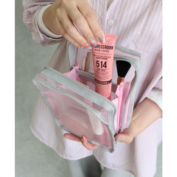 メッシュスクエアポーチ縦型 | TRYSIL | 詳細画像6 