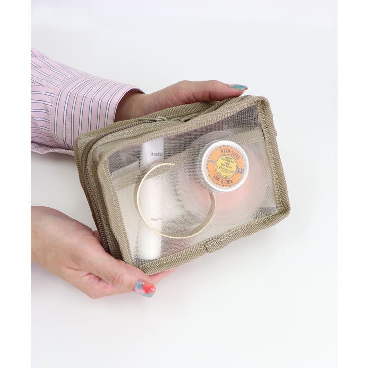 メッシュスクエアポーチ | TRYSIL | 詳細画像2 