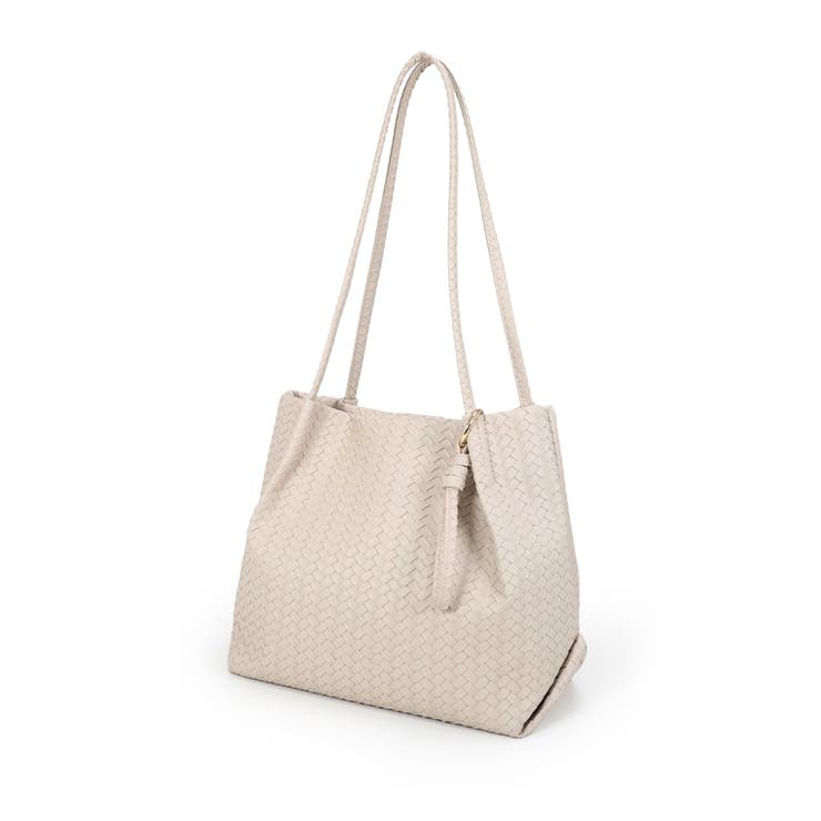 【コンパクト/デイリー/シーズンレス】編み込み風合皮ミニトートバッグ | TRYSIL | 詳細画像22 