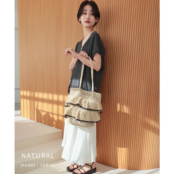 フリルペーパートートバッグ | TRYSIL | 詳細画像7 