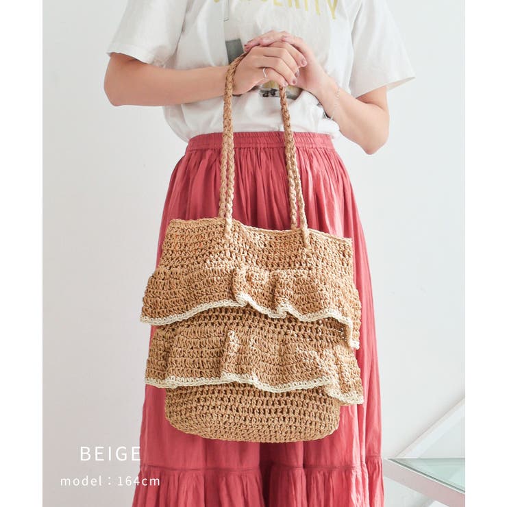 フリルペーパートートバッグ | TRYSIL | 詳細画像8 