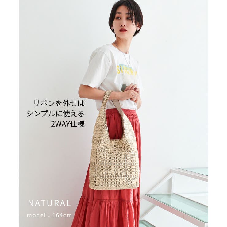 リボン付きショルダーバッグ | TRYSIL | 詳細画像6 