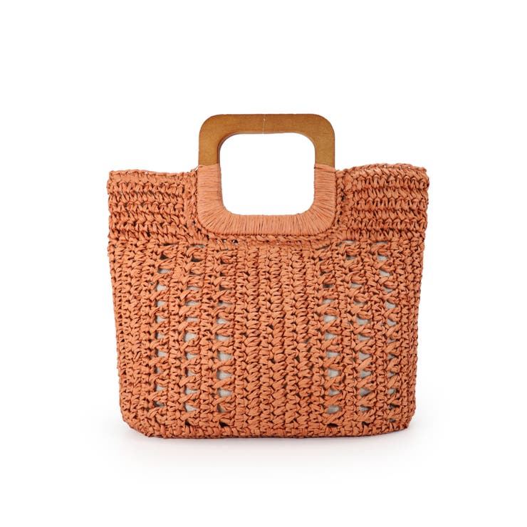 【ミディアムサイズ/デイリー/軽量】ウッドハンドルトートバッグ | TRYSIL | 詳細画像22 