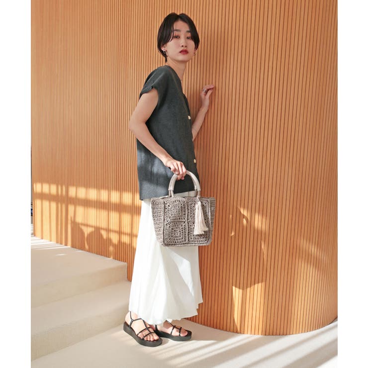 【ミディアムサイズ/デイリー/軽量】スクエアトートバッグ | TRYSIL | 詳細画像4 