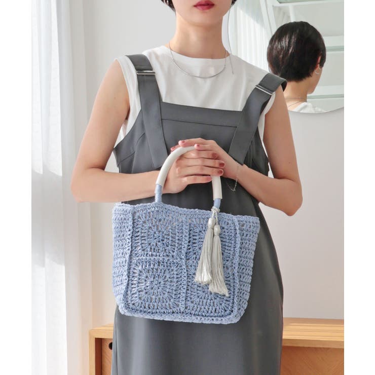 【ミディアムサイズ/デイリー/軽量】スクエアトートバッグ | TRYSIL | 詳細画像6 