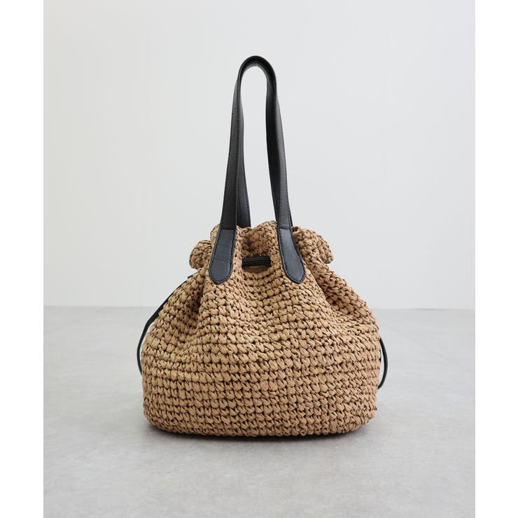 【ミディアムサイズ/デイリー/軽量】ペーパー巾着トートバッグ | TRYSIL | 詳細画像16 