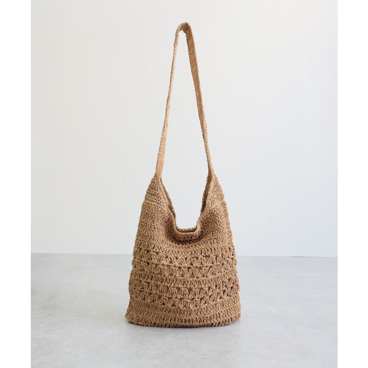 【デイリー/リゾート/カゴバッグ】ペーパーショルダーバッグ | TRYSIL | 詳細画像11 