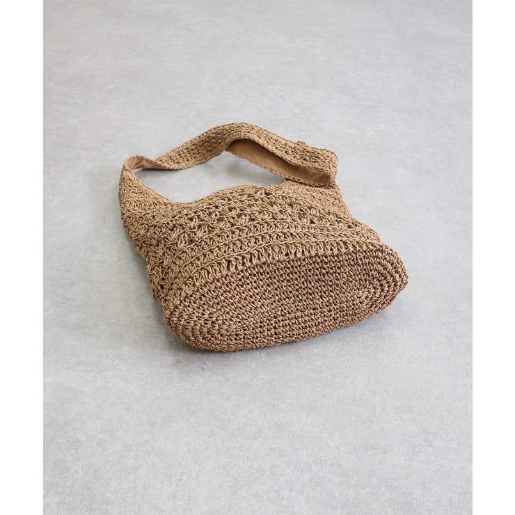 【デイリー/リゾート/カゴバッグ】ペーパーショルダーバッグ | TRYSIL | 詳細画像16 