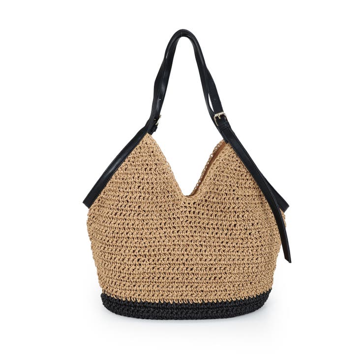 【カゴバッグ/デイリー/リゾート】ベルトハンドルペーパートートバッグ | TRYSIL | 詳細画像22 