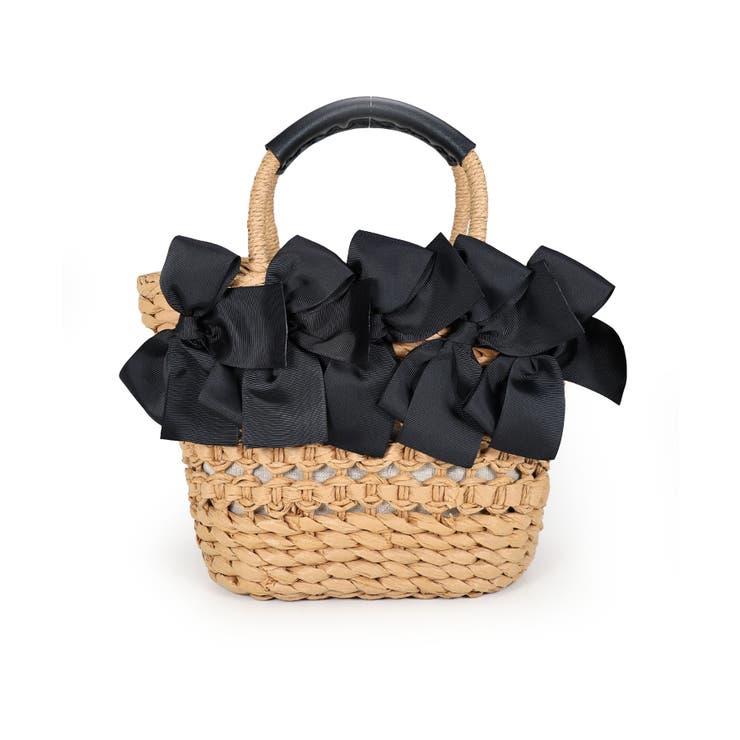 【カゴバッグ/リゾート/プレゼント】リボン装飾かごバッグ | TRYSIL | 詳細画像20 