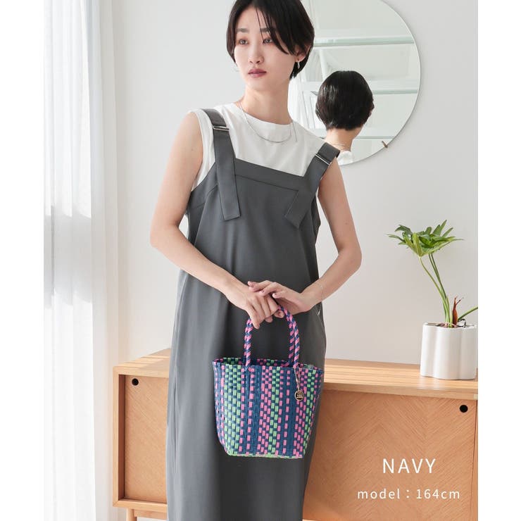 【カゴバッグ/自立する/軽量】メルカドミニトートバッグ | TRYSIL | 詳細画像10 