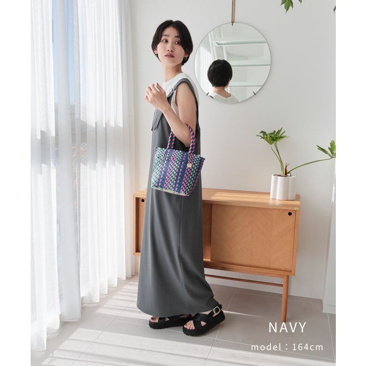 【カゴバッグ/自立する/軽量】メルカドミニトートバッグ | TRYSIL | 詳細画像12 