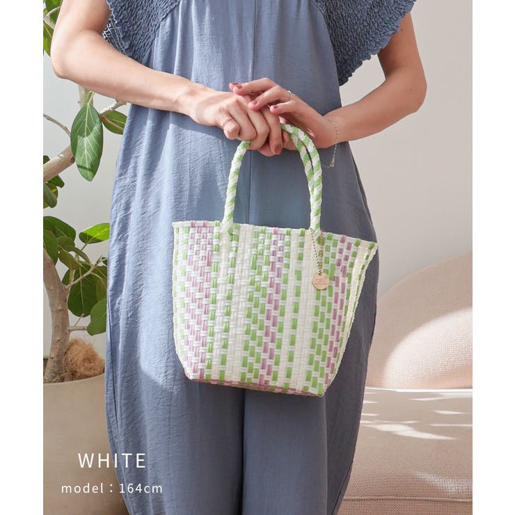 【カゴバッグ/自立する/軽量】メルカドミニトートバッグ | TRYSIL | 詳細画像2 