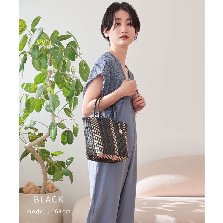 【カゴバッグ/自立する/軽量】メルカドミニトートバッグ | TRYSIL | 詳細画像6 