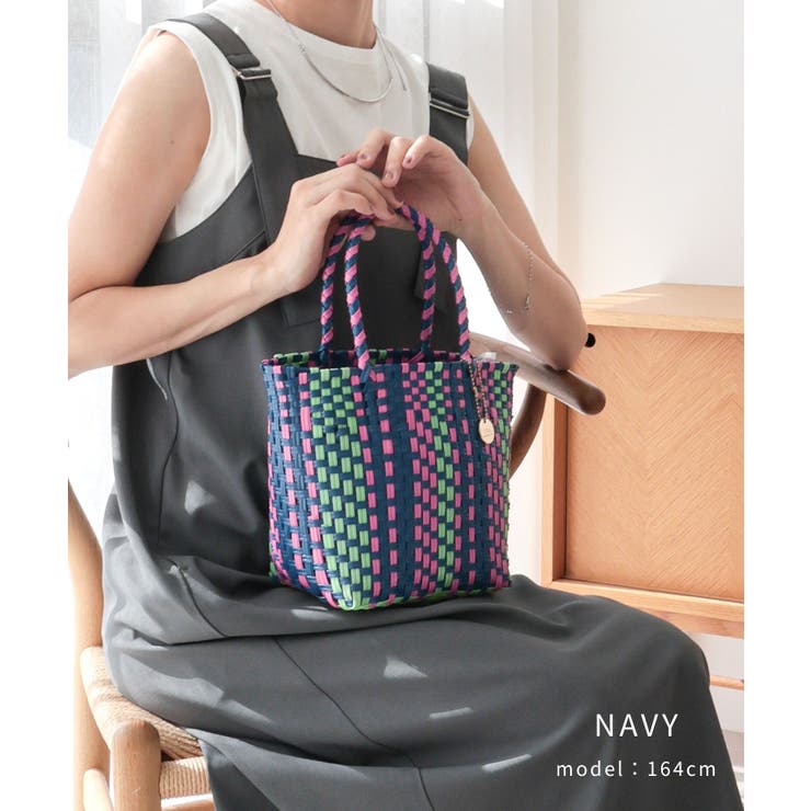 【カゴバッグ/自立する/軽量】メルカドミニトートバッグ | TRYSIL | 詳細画像9 