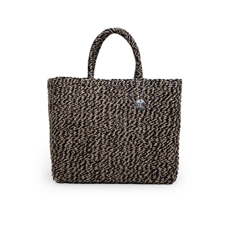 【カゴバッグ/リゾート/軽量】メタリックミックスペーパートートバッグ | TRYSIL | 詳細画像21 