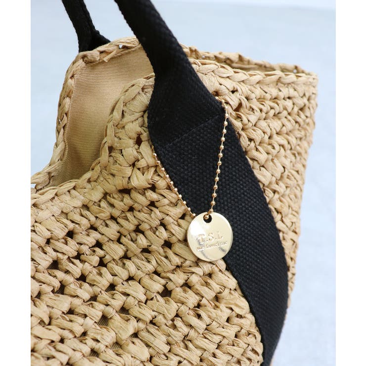 【カゴバッグ/リゾート/定番】ハンドルテープペーパートートバッグ | TRYSIL | 詳細画像12 