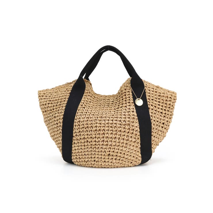 【カゴバッグ/リゾート/定番】ハンドルテープペーパートートバッグ | TRYSIL | 詳細画像17 