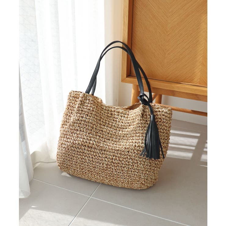 【カゴバッグ/大容量/定番】ビッグペーパートートバッグ | TRYSIL | 詳細画像13 