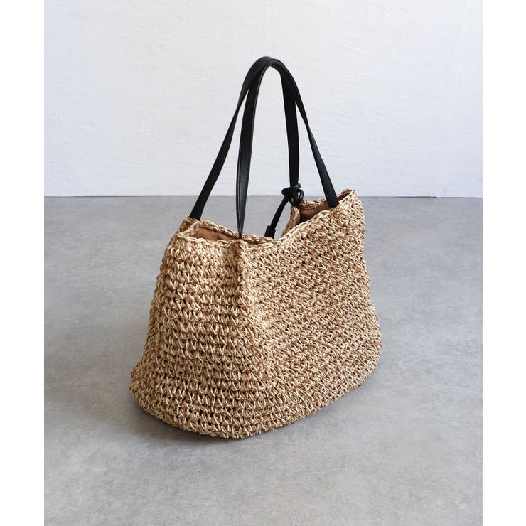 【カゴバッグ/大容量/定番】ビッグペーパートートバッグ | TRYSIL | 詳細画像17 