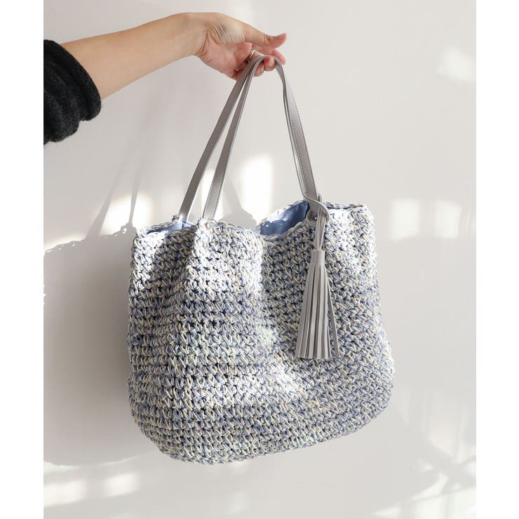 【カゴバッグ/大容量/定番】ビッグペーパートートバッグ | TRYSIL | 詳細画像5 