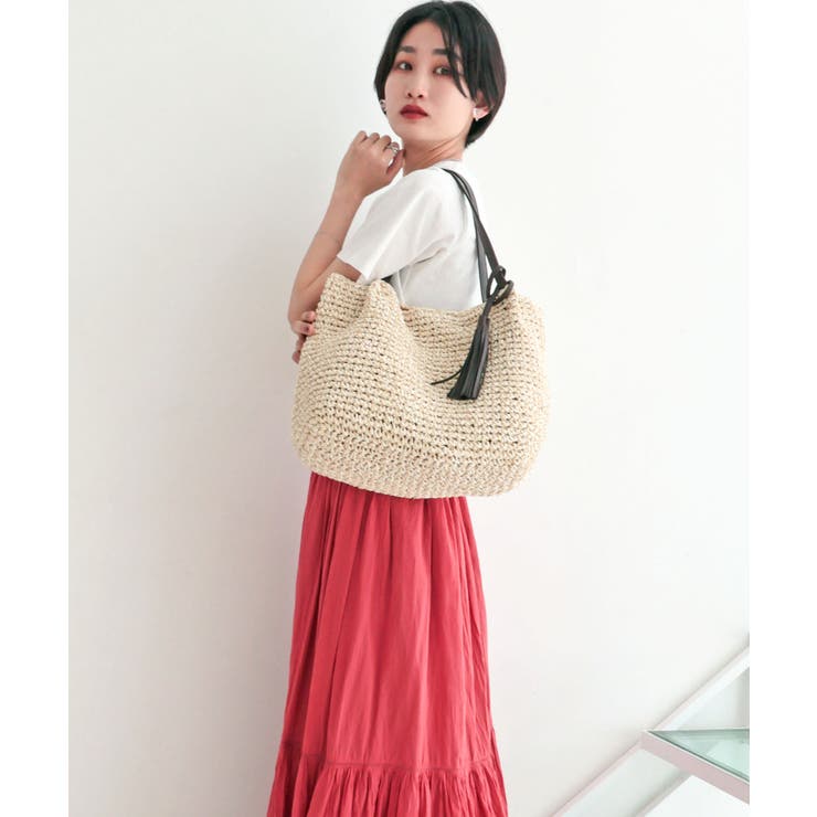 【カゴバッグ/大容量/定番】ビッグペーパートートバッグ | TRYSIL | 詳細画像7 