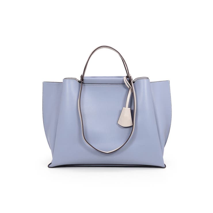 ブルー | LILY/横型A4トートバッグ | TRYSIL