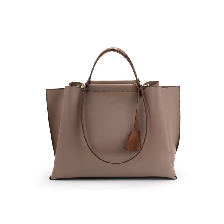 モカ | LILY/横型A4トートバッグ | TRYSIL