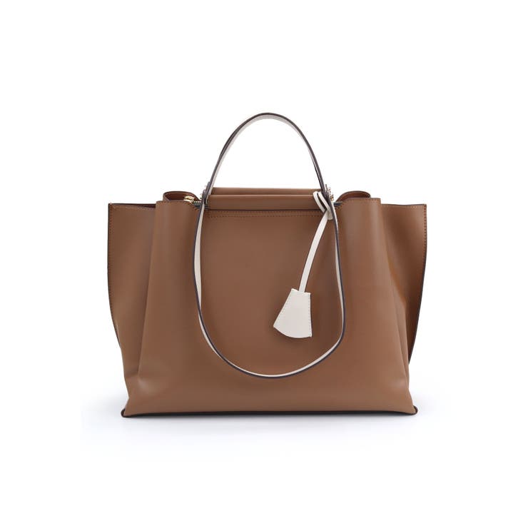 ブラウン | LILY/横型A4トートバッグ | TRYSIL