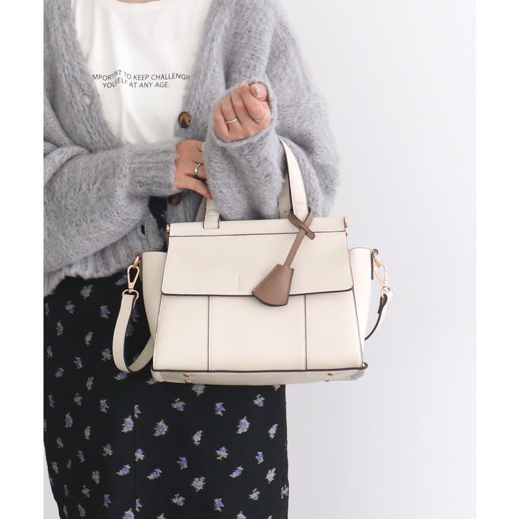 ANNABEL / ダブルフラップ2wayハンドバッグ | TRYSIL | 詳細画像1 