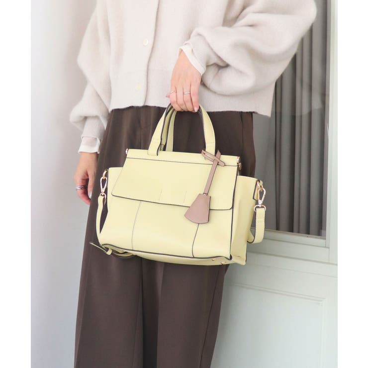 ANNABEL / ダブルフラップ2wayハンドバッグ | TRYSIL | 詳細画像7 