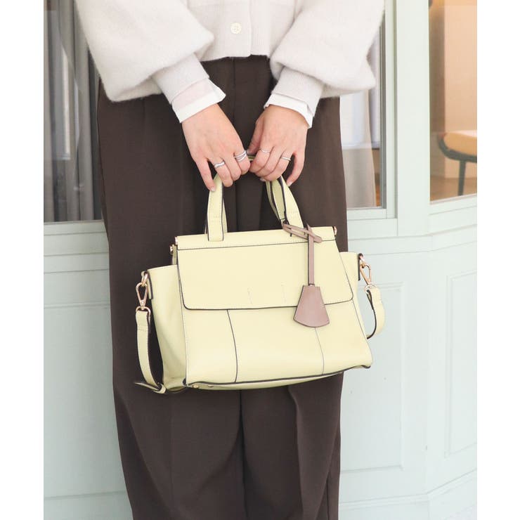 ANNABEL / ダブルフラップ2wayハンドバッグ | TRYSIL | 詳細画像14 