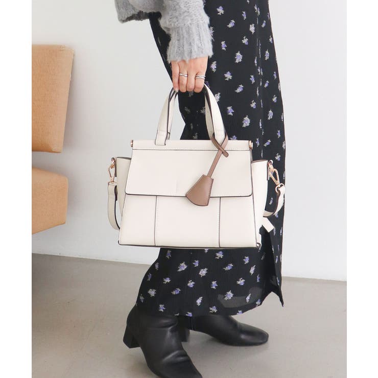 ANNABEL / ダブルフラップ2wayハンドバッグ | TRYSIL | 詳細画像2 