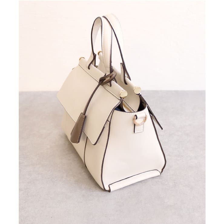 ANNABEL / ダブルフラップ2wayハンドバッグ | TRYSIL | 詳細画像14 