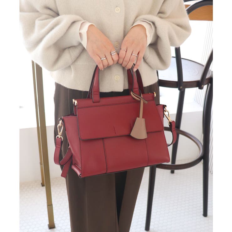 ANNABEL / ダブルフラップ2wayハンドバッグ | TRYSIL | 詳細画像4 