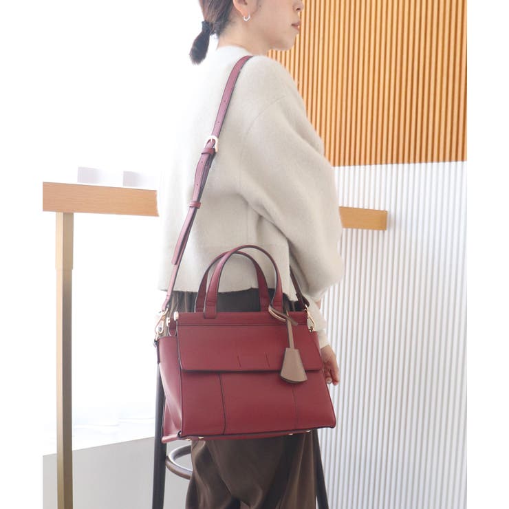 ANNABEL / ダブルフラップ2wayハンドバッグ | TRYSIL | 詳細画像5 