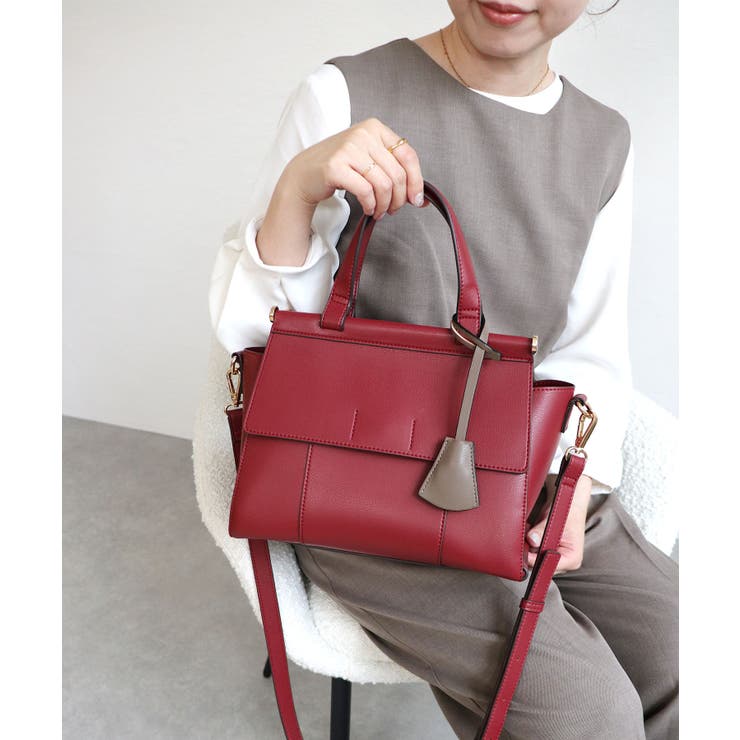 ANNABEL / ダブルフラップ2wayハンドバッグ | TRYSIL | 詳細画像9 