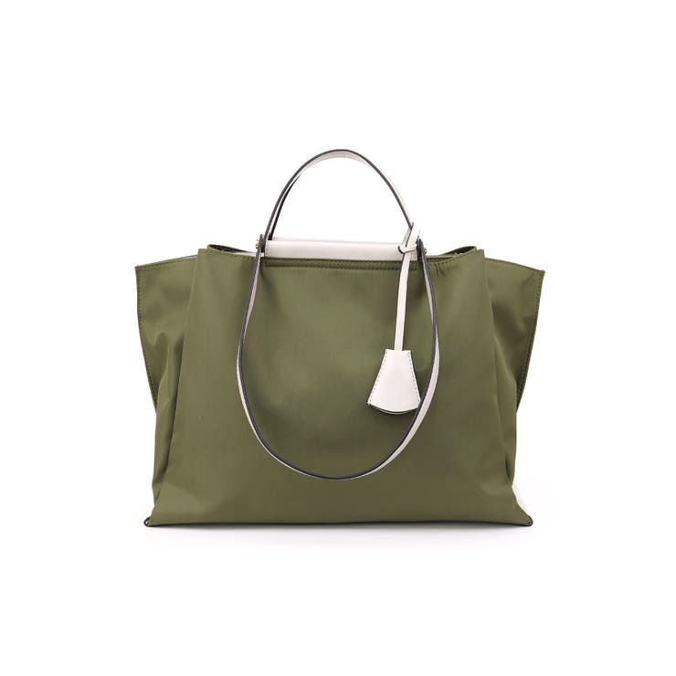 カーキ | LILY / 軽量横型A4トートバッグ | TRYSIL
