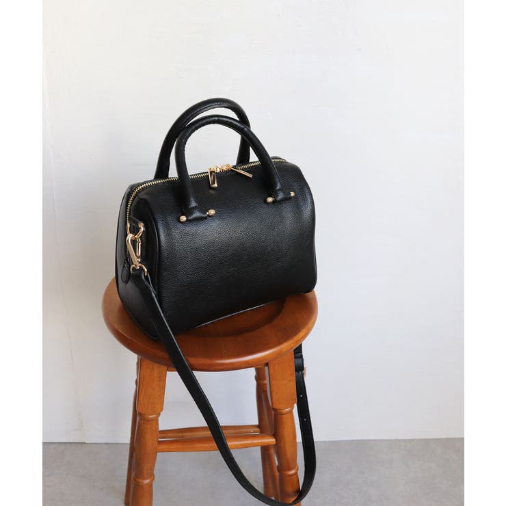 ブラック | PIERIS / 2wayミニボストンバッグ | TRYSIL