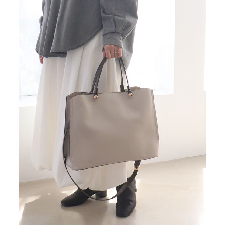 CLIVIA / 横型A4トートバッグ | TRYSIL | 詳細画像1 