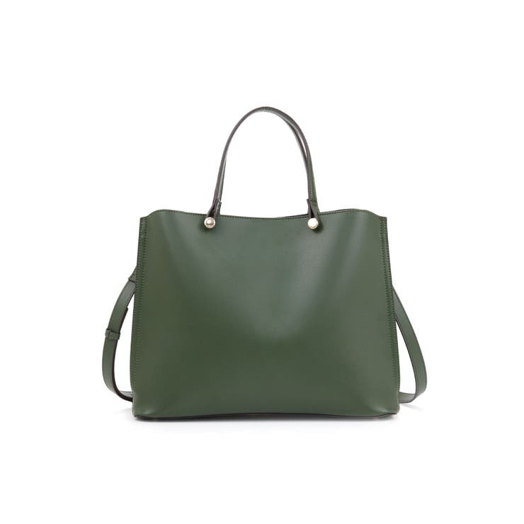グリーン | CLIVIA / 横型A4トートバッグ | TRYSIL