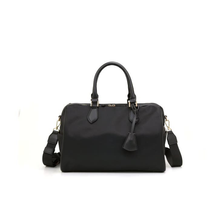 ブラック | CLEMATIS/ボストンバッグ | TRYSIL