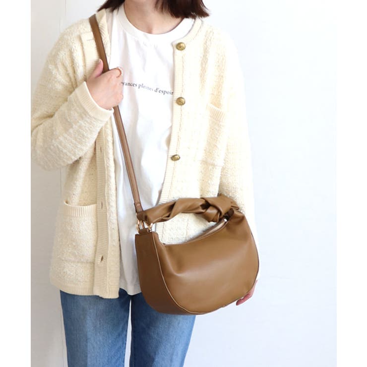 ツイストハンドル2wayショルダーバッグ | TRYSIL | 詳細画像9 