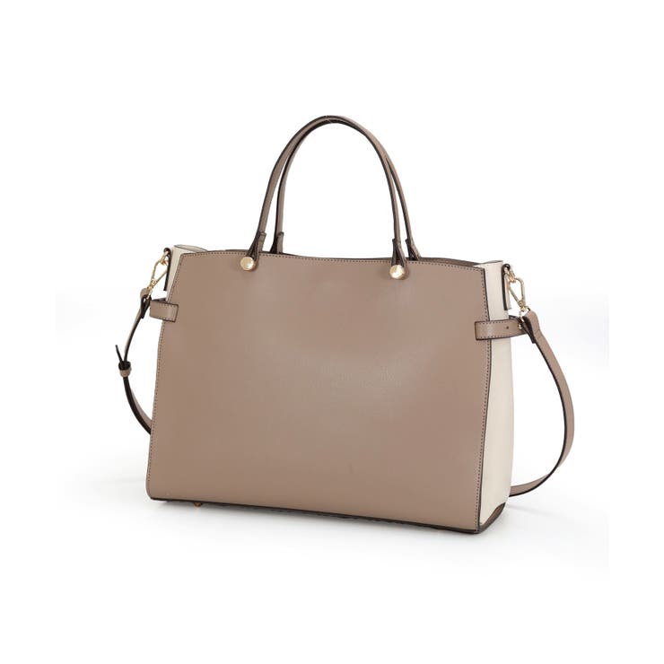 モカ | KALMIA / 横型A4トートバッグ | TRYSIL