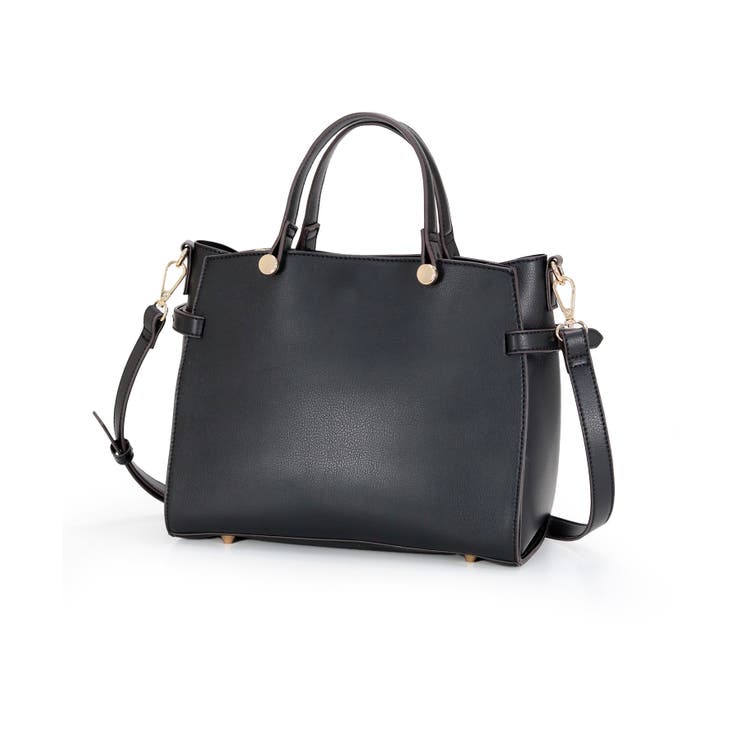 ブラック | KALMIA / 2wayハンドバッグ | TRYSIL