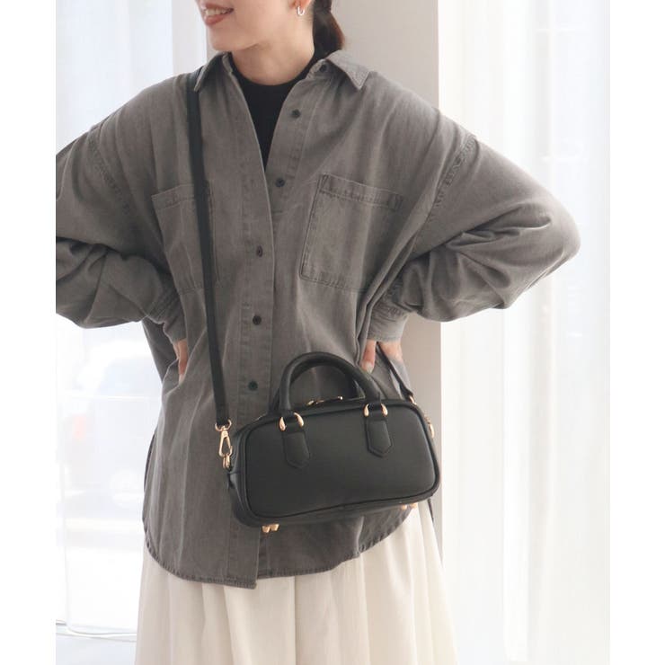 スクエアミニボストンバッグ | TRYSIL | 詳細画像6 