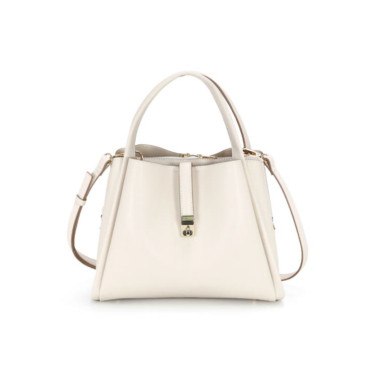 アイボリー | ひねり金具トートバッグ | TRYSIL